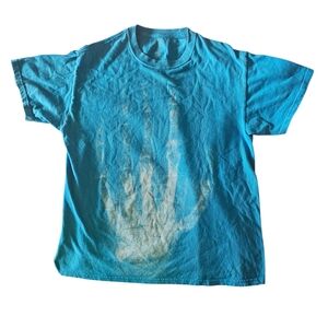 Tony Hawk Graphic T-Shirt Men’s Medium Distressed Handprint Skate Tee